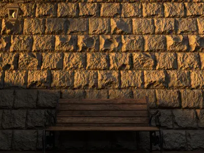 Scene Exterior 3D model