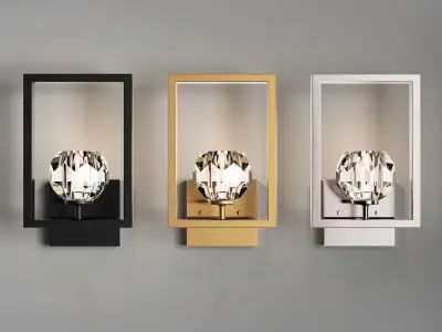 Zoa One Light LED Indoor Wall Fixture by Westinghouse 3D model