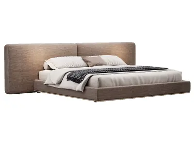 Brera Bed By Poliform 3D model