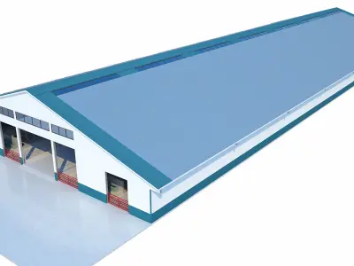 Farmer building collections 3D model