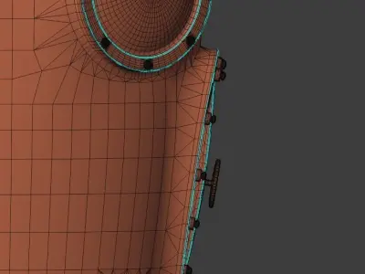 3d print cute old style space rocket 3D print model