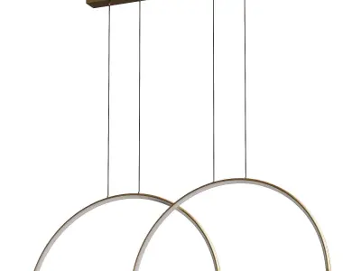  LED hanging light Megan 3D model
