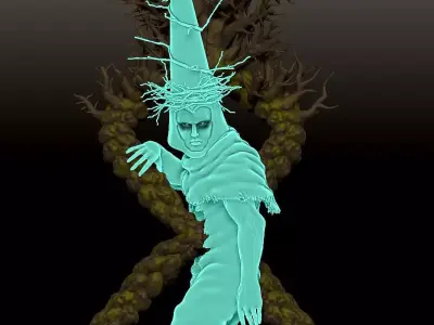 Blasphemous Guilt Fragment 3D print model