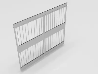 Gate Doors 3D model