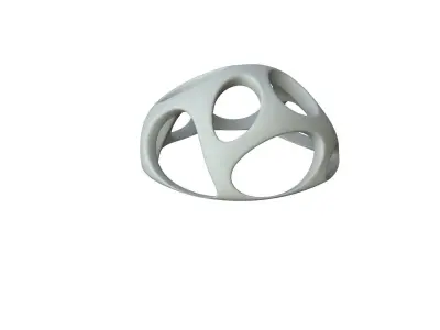 SciFi Cube Object No 51572 Low Poly Shape Low-poly 3D model