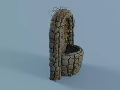 Wall Fountain 3D model