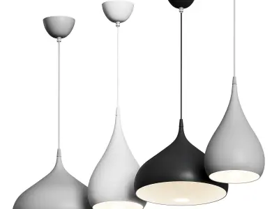 Spinning Pendant Lamp 3D model