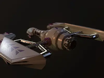 SpaceShip Star Fighter 3D model