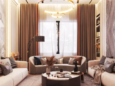 Modern Livingroom 3D model