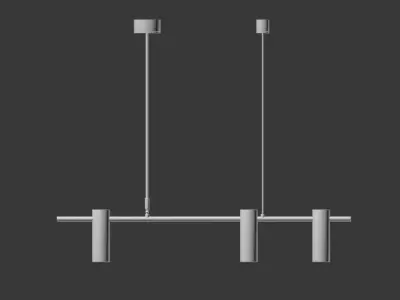 Adis Pendant Light Lampatron 3D model