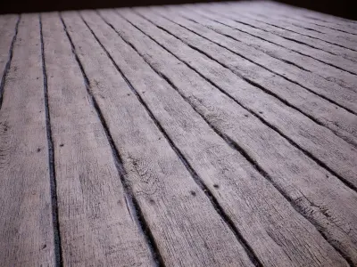Tileable Wooden Floor PBR Texture Texture