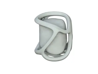 SciFi Shape Object Low Poly Low-poly 3D model 11