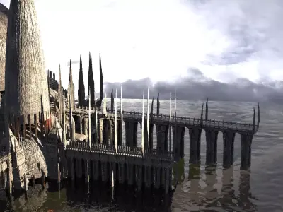Sith Towers Training facilities 3D model