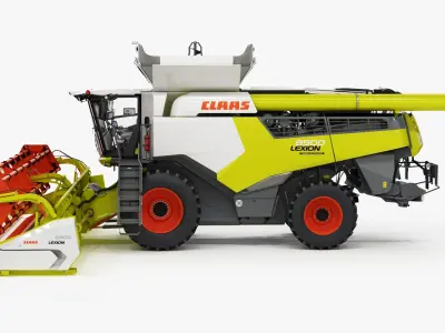  CLAAS LEXION 8900 Wheeled Combine Harvester 