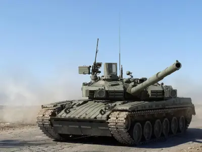 T-84BM Oplot 3D model