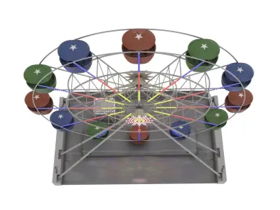 Ferris Wheel 3D model