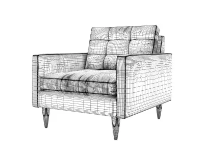 Petrie Chair 3D model