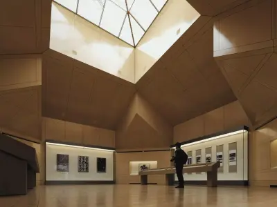 Suzhou Museum - Entire building and Art galleries 3D model