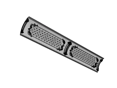 gypshum mold Low-poly 3D model