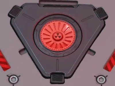 3D SI-FI MODEL 3D model