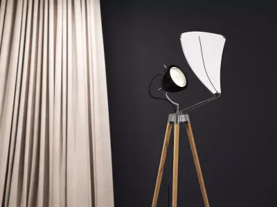 George Floor Lamp 3D model