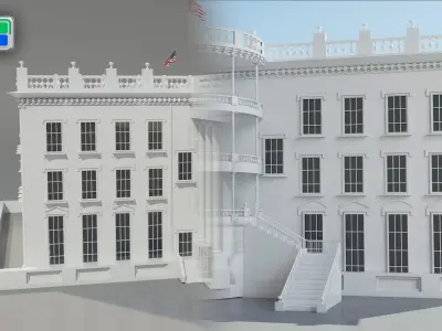 White House  3D model