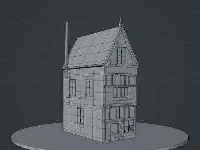 Medieval Building  3D model