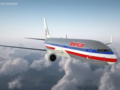  American Airlines Boeing 737-900 with Interior 