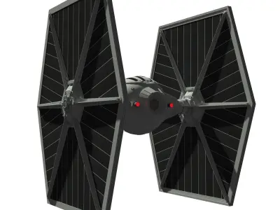 TIE Fighter 3D model