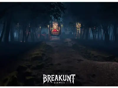 Horror Circus - Unreal Engine 5 Low-poly 3D model