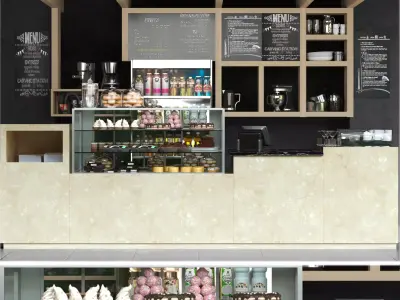 Cafe 33 3D model