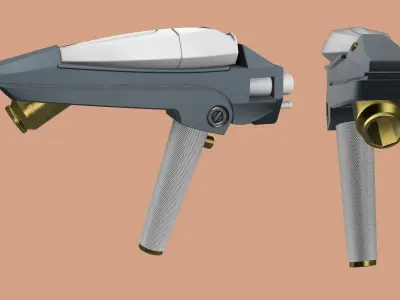 USS Kelvin Phaser 3D print model