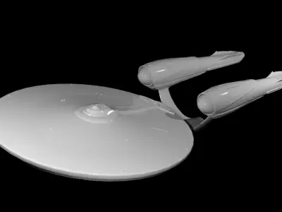 Star Trek USS Enterprise NCC-1701 2009 film 3D model
