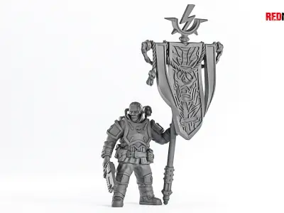 Special Forces - Command Squad of the Imperial Force 3D print model