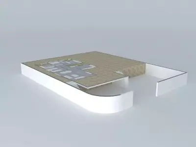 renataorkut floor plan of building Free 3D model