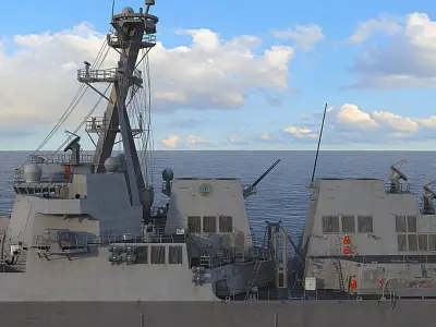  US NAVY USS Michael Murphy DDG-112 Arleigh Burke class flight IIA destroyer 