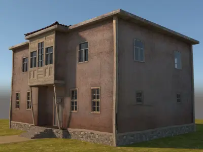 3d Village House 3D model