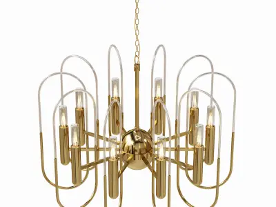 Lucent chandelier 3D model
