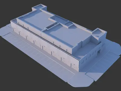 Corporate Facade-1 3D model