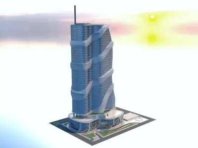 0175 - Skyscraper 3D model