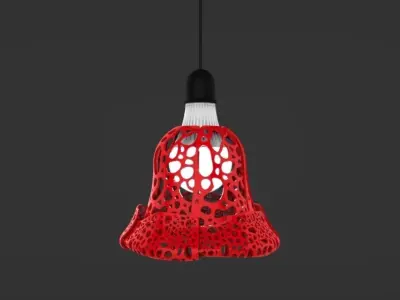 GenD Flow Art Lamp Free 3D print model