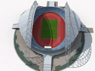 Gymnasium 4 3D model