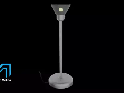 Floor Lamp - Light Living Room Low-poly 3D model