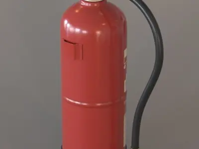 Fire Extinguisher 3D model 29