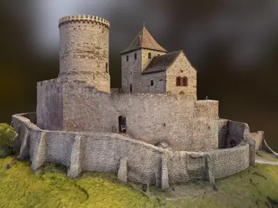 Bedzin Castle 3D model