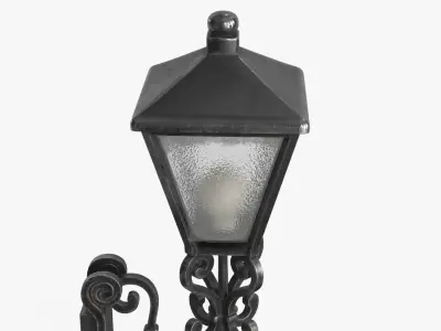 Street Light v3 Low-poly 3D model