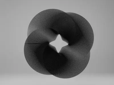Abstract Geometry Decor V1 3D model 3D model Low-poly 3D model
