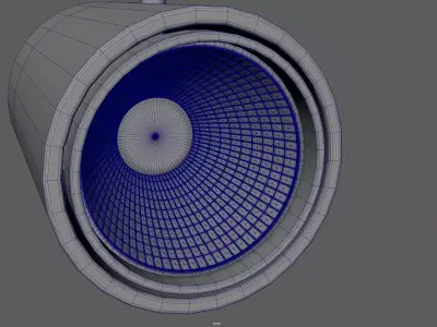 Led White and Black 3D model