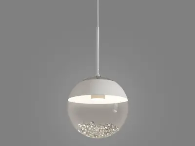 Montefio 1 led multi light pendant By eglo 3D model
