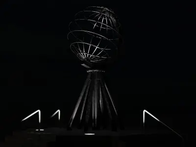 Nordkapp Globe 3D model